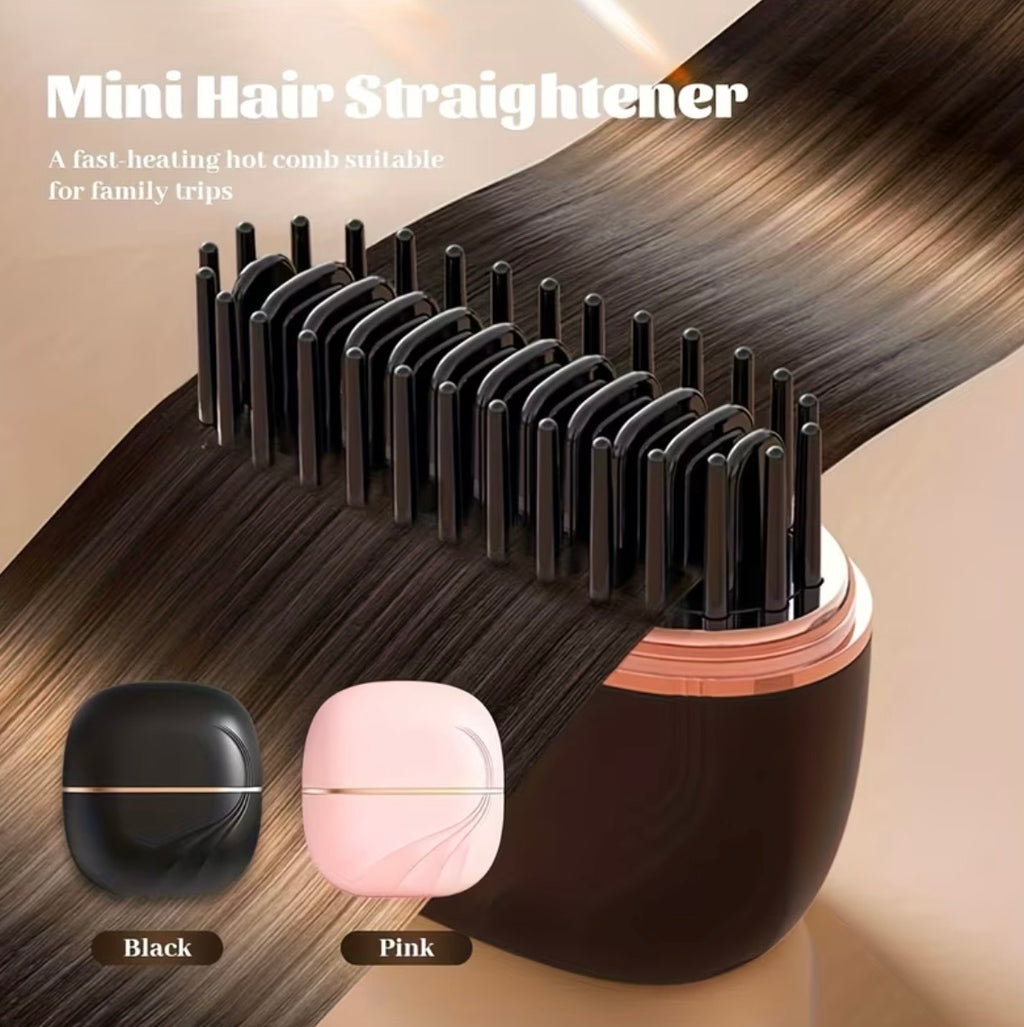 Sleek Hair Anywhere: Pocket-Sized Straightener