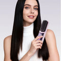 Sleek On-the-Go: Portable Hair Straightening Brush